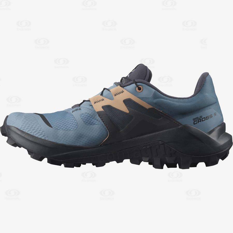 Salomon WILDCROSS 2 GORE-TEX Trailskor Dam Blå | SE-S1478