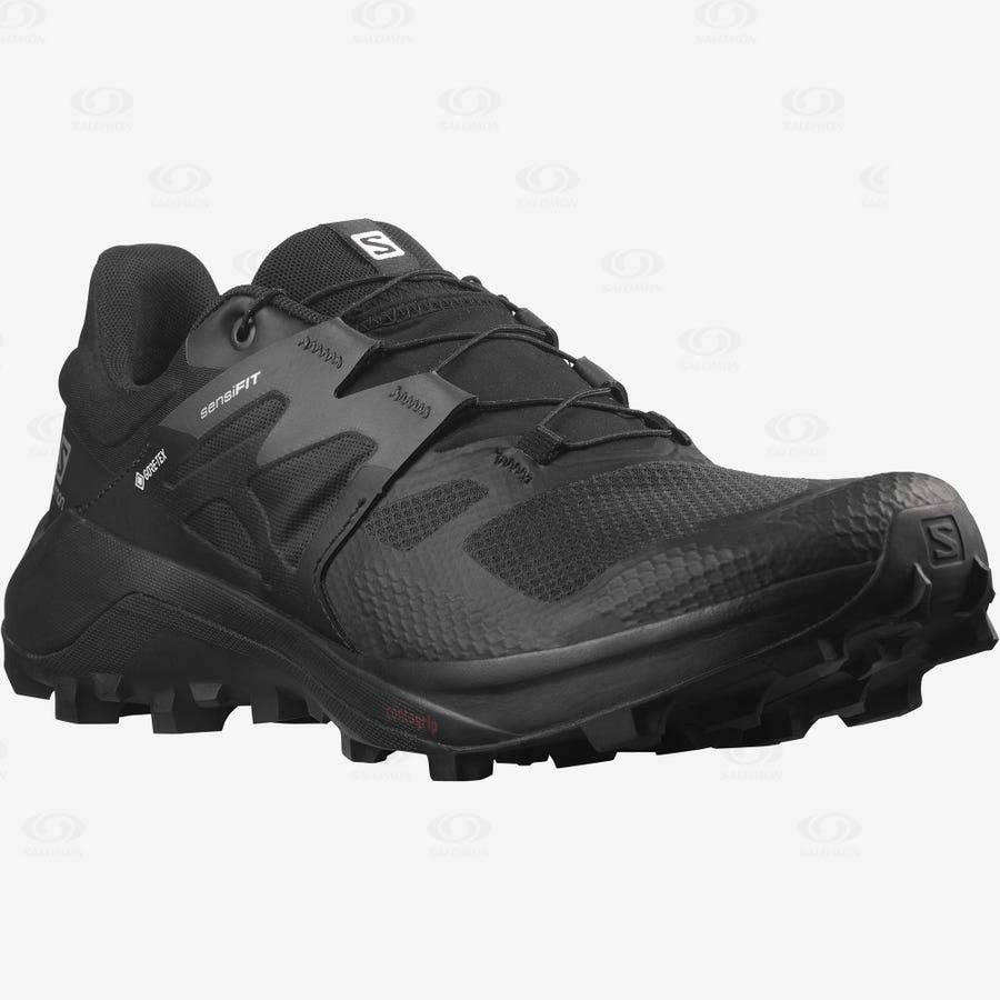 Salomon WILDCROSS 2 GORE-TEX Vattentäta Skor Herr Svarta | SE-O2015