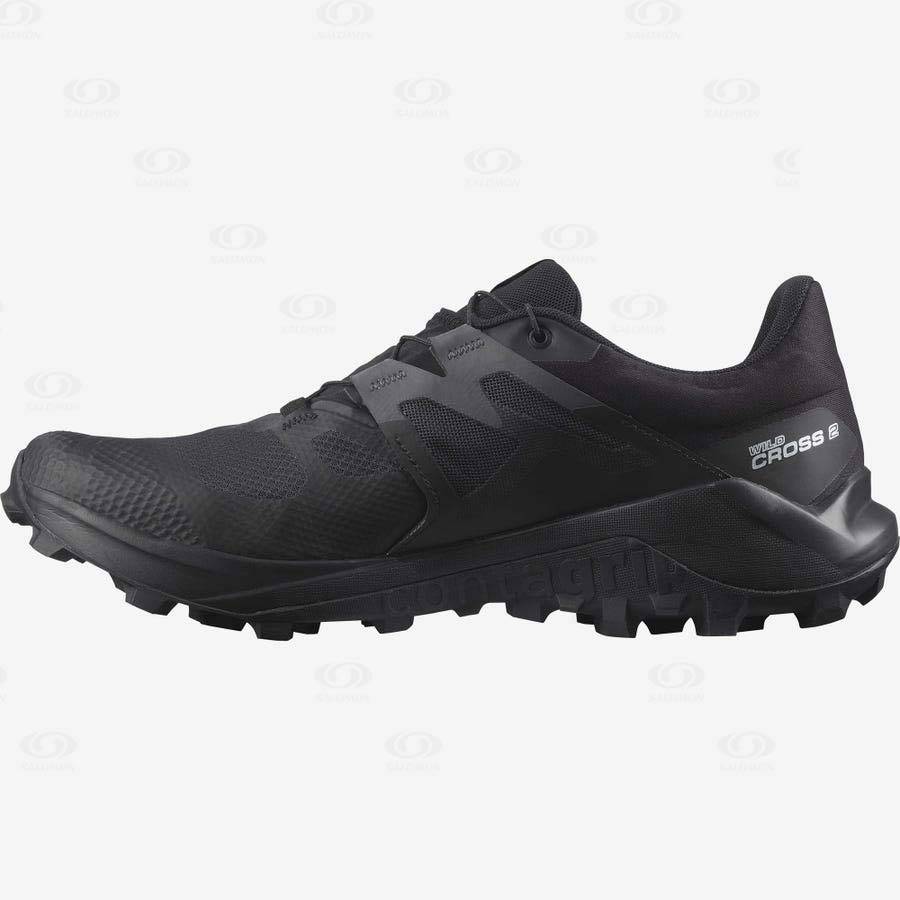 Salomon WILDCROSS 2 GORE-TEX Vattentäta Skor Herr Svarta | SE-O2015