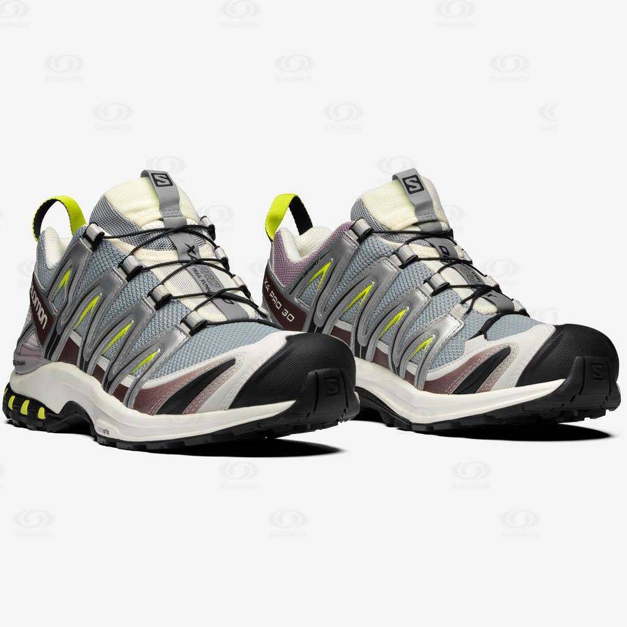 Salomon XA PRO 3D Sneakers Dam Grå Lila | SE-A1297