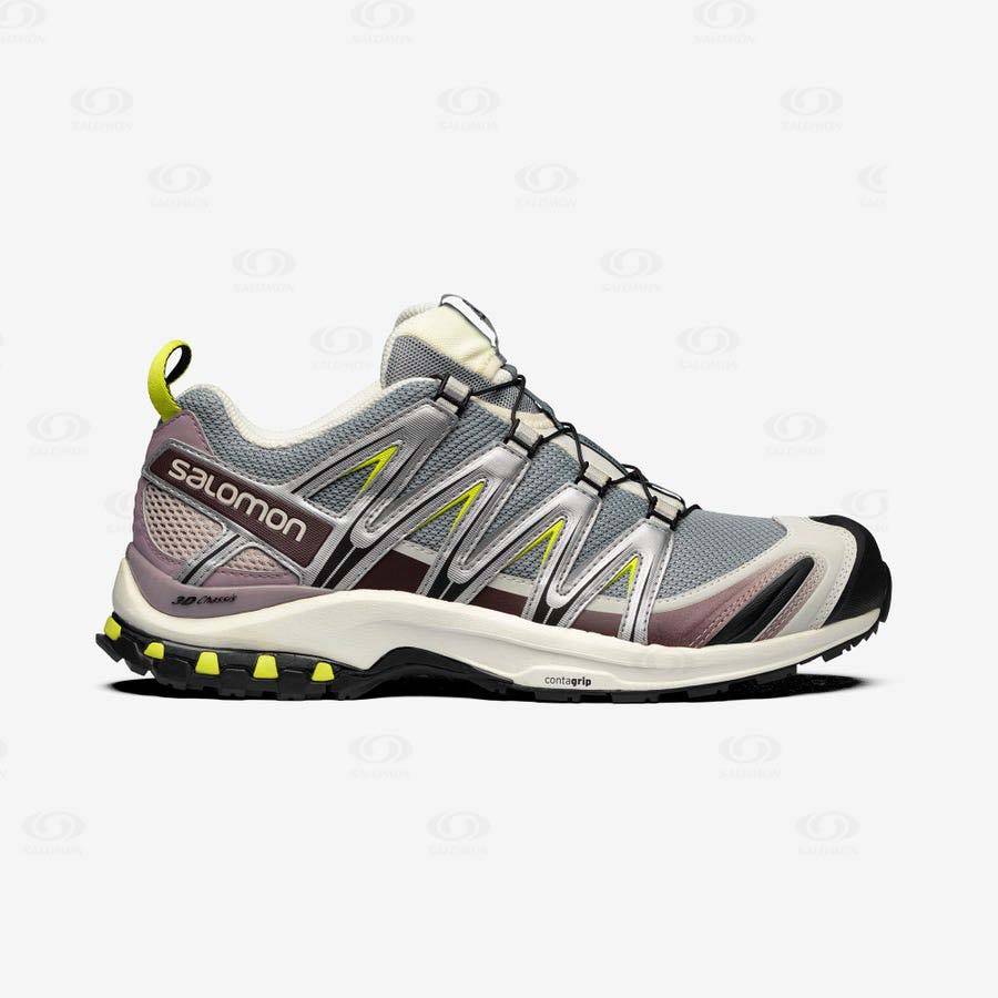 Salomon XA PRO 3D Sneakers Dam Grå Lila | SE-A1297