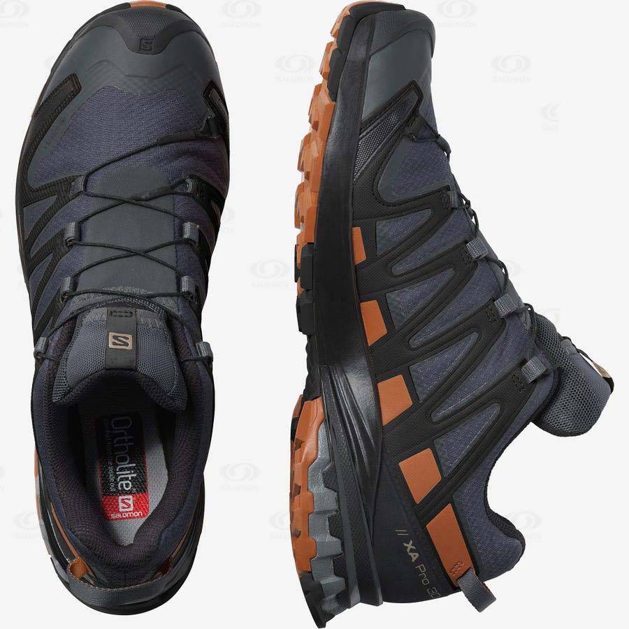 Salomon XA PRO 3D V8 GORE-TEX WIDE Vattentäta Skor Herr Svarta | SE-L1081