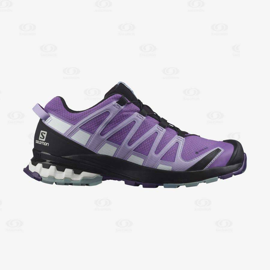 Salomon XA PRO 3D v8 GORE-TEX Trailskor Dam Lila | SE-O2489