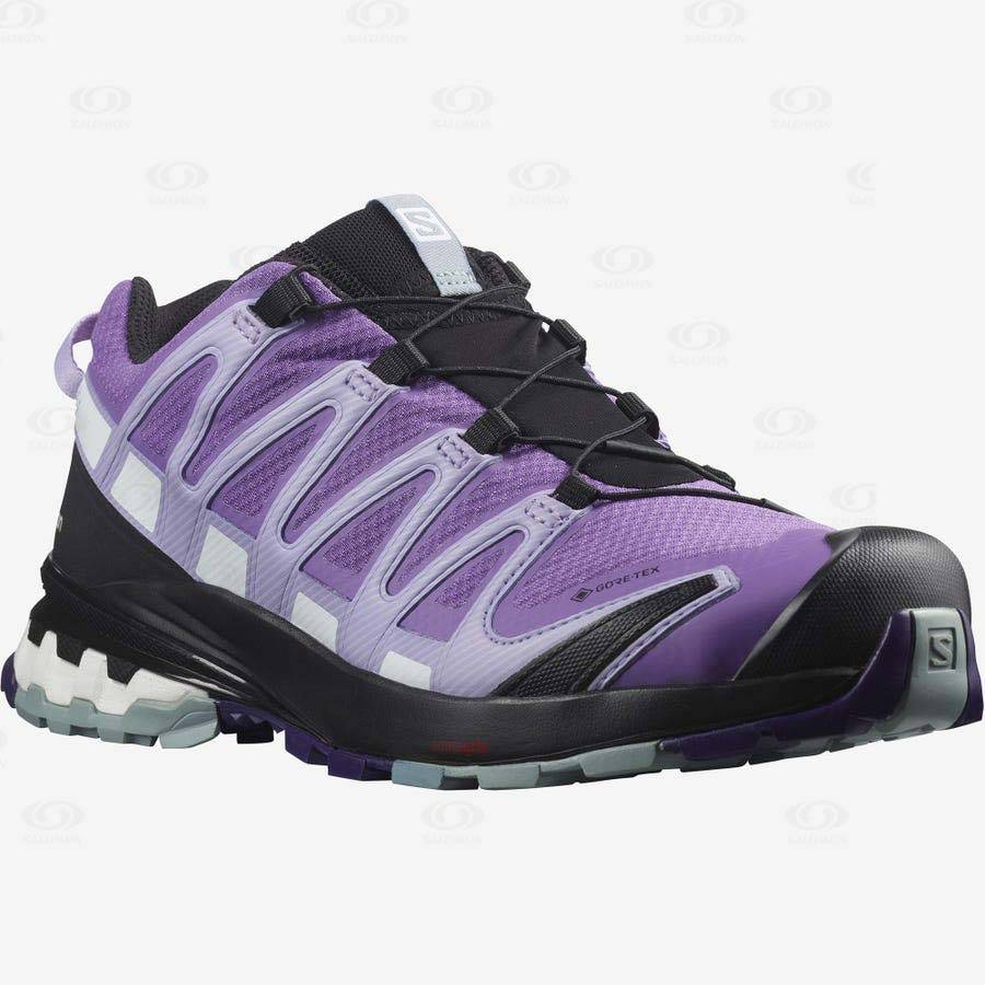 Salomon XA PRO 3D v8 GORE-TEX Vandringsskor Dam Lila | SE-O1194