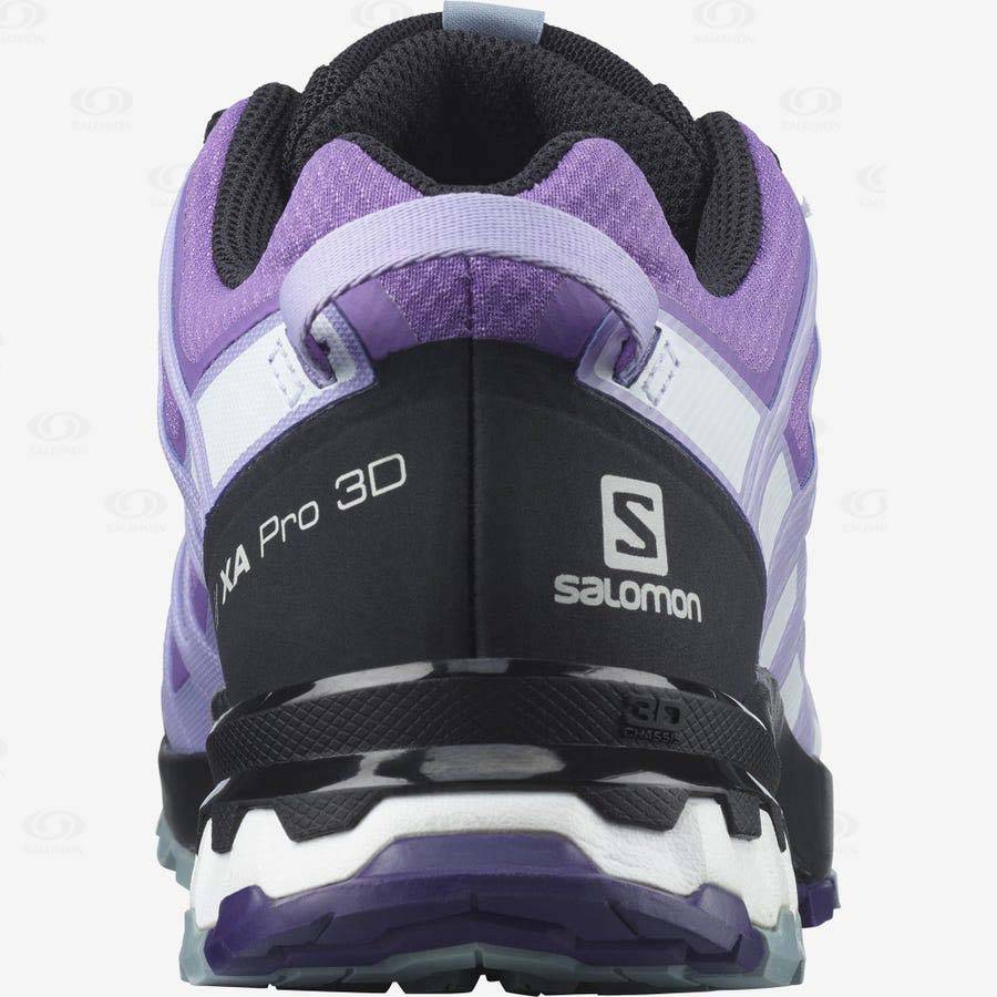 Salomon XA PRO 3D v8 GORE-TEX Vandringsskor Dam Lila | SE-O1194