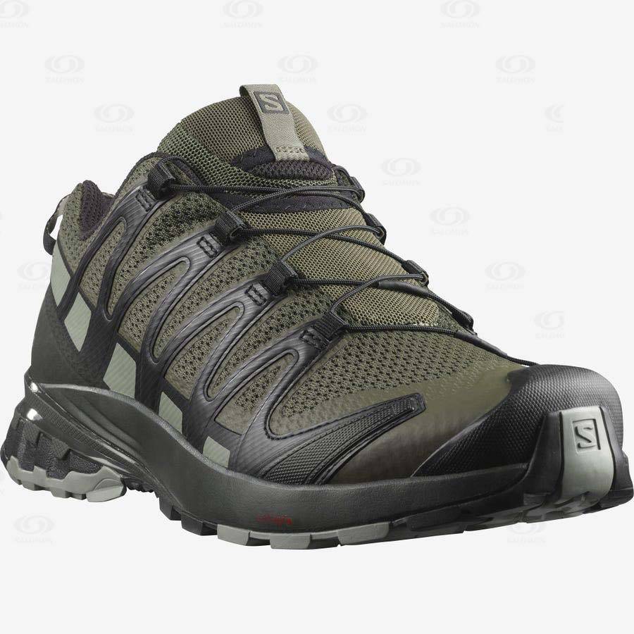 Salomon XA PRO 3D v8 Vandringsskor Herr Svarta Olivgröna | SE-O1686