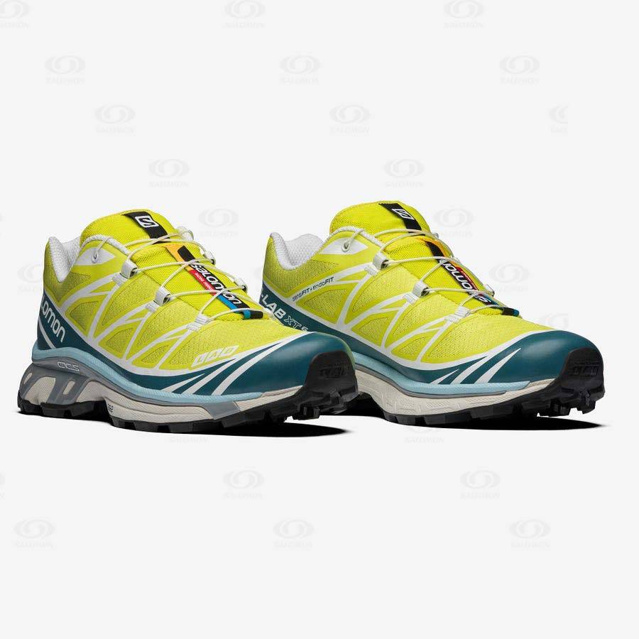 Salomon XT-6 ADVANCED Sneakers Herr Gula | SE-W1270