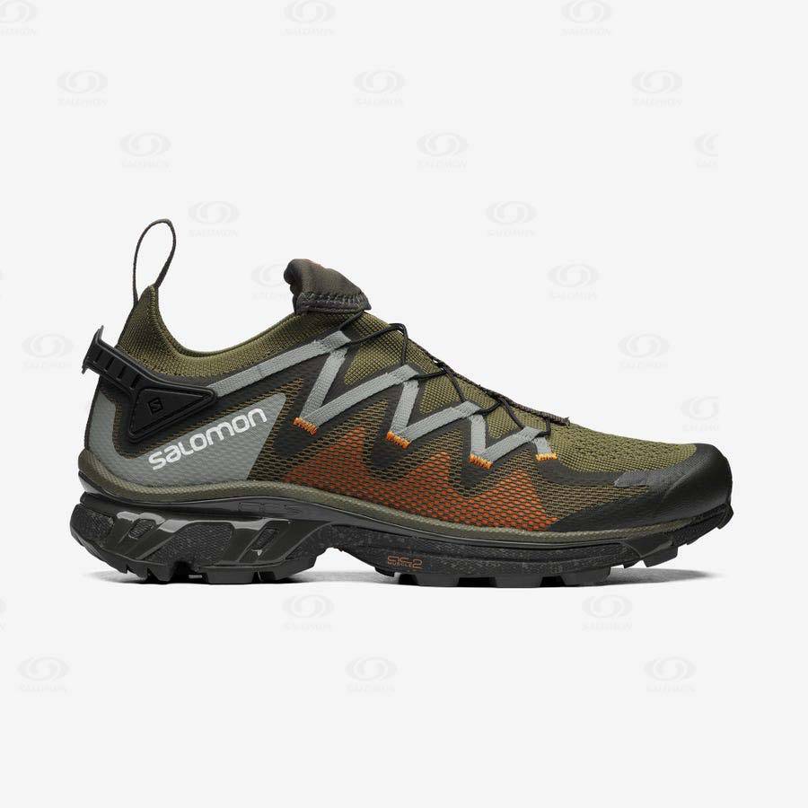 Salomon XT-RUSH Sneakers Dam Olivgröna | SE-S1303