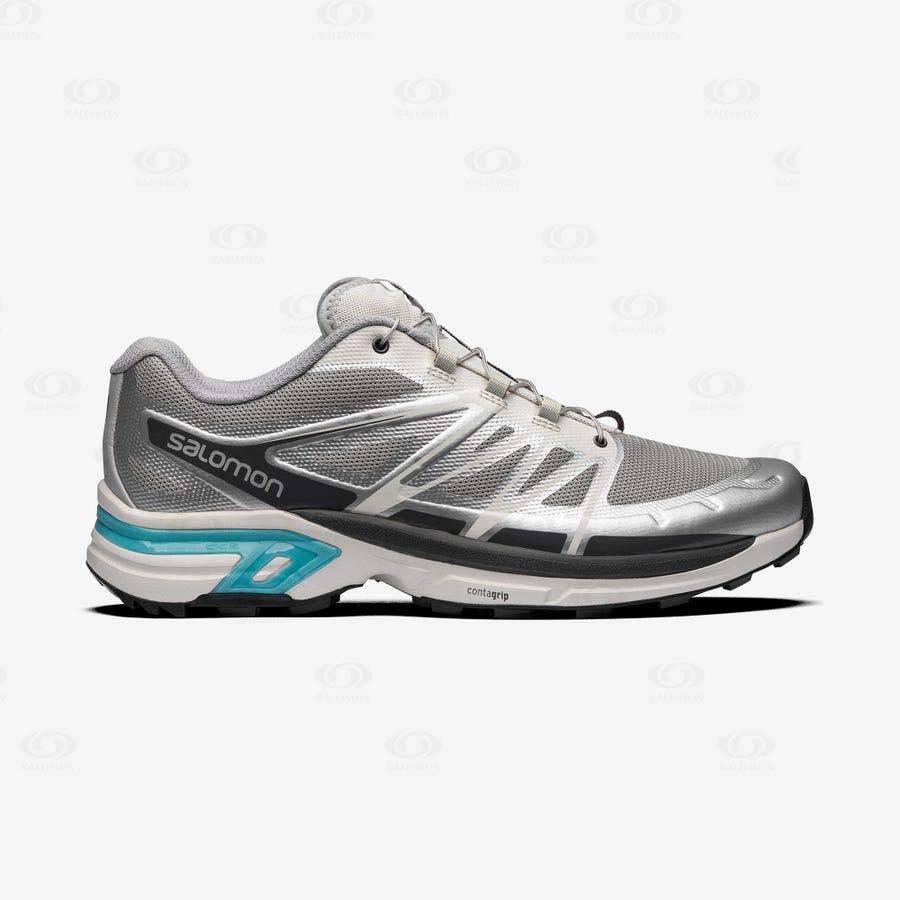 Salomon XT-WINGS 2 ADVANCED Sneakers Herr Silver | SE-W1440