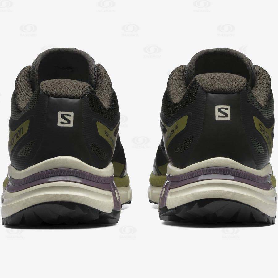 Salomon XT-WINGS 2 Sneakers Dam Svarta Olivgröna | SE-O2566