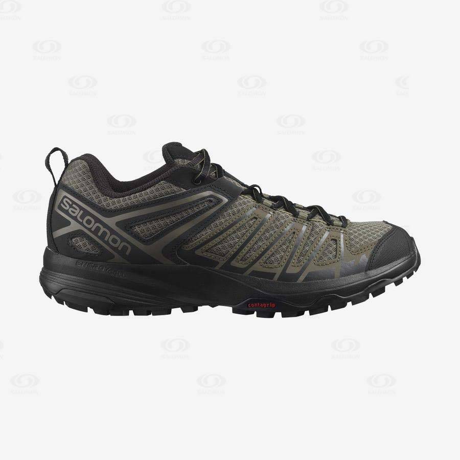 Salomon X CREST Vandringsskor Herr Olivgröna | SE-L1291