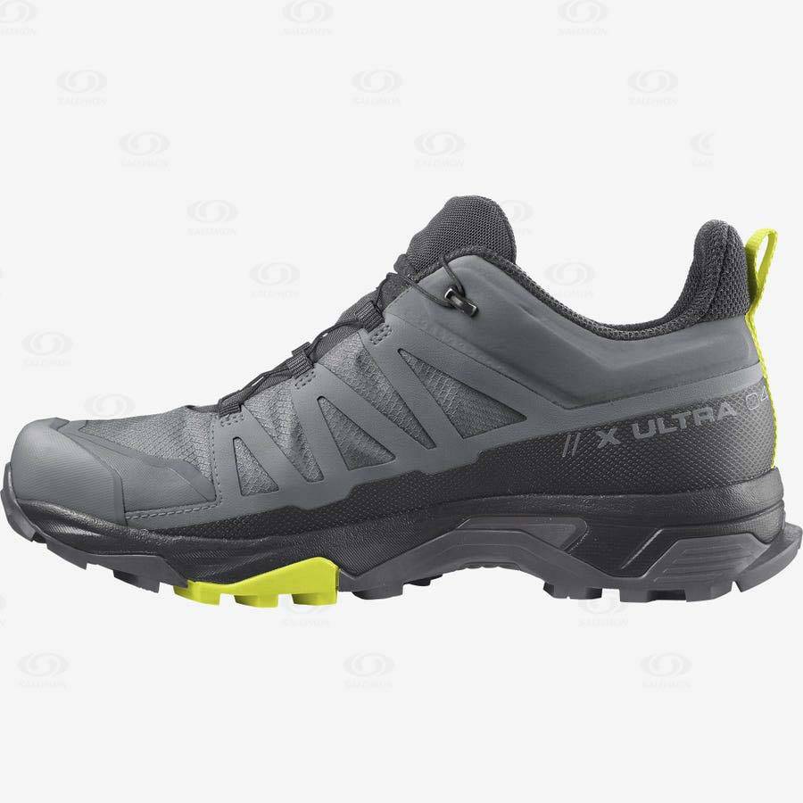 Salomon X ULTRA 4 GORE-TEX Vattentäta Skor Herr Silver | SE-M1097