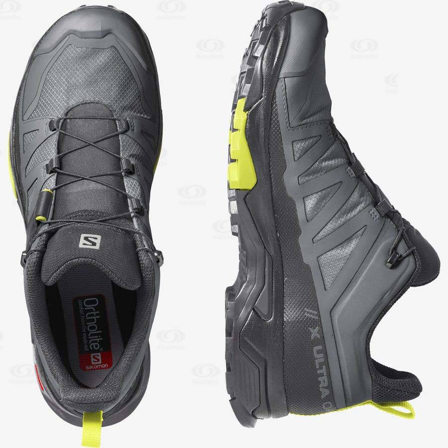 Salomon X ULTRA 4 GORE-TEX Vattentäta Skor Herr Silver | SE-M1097