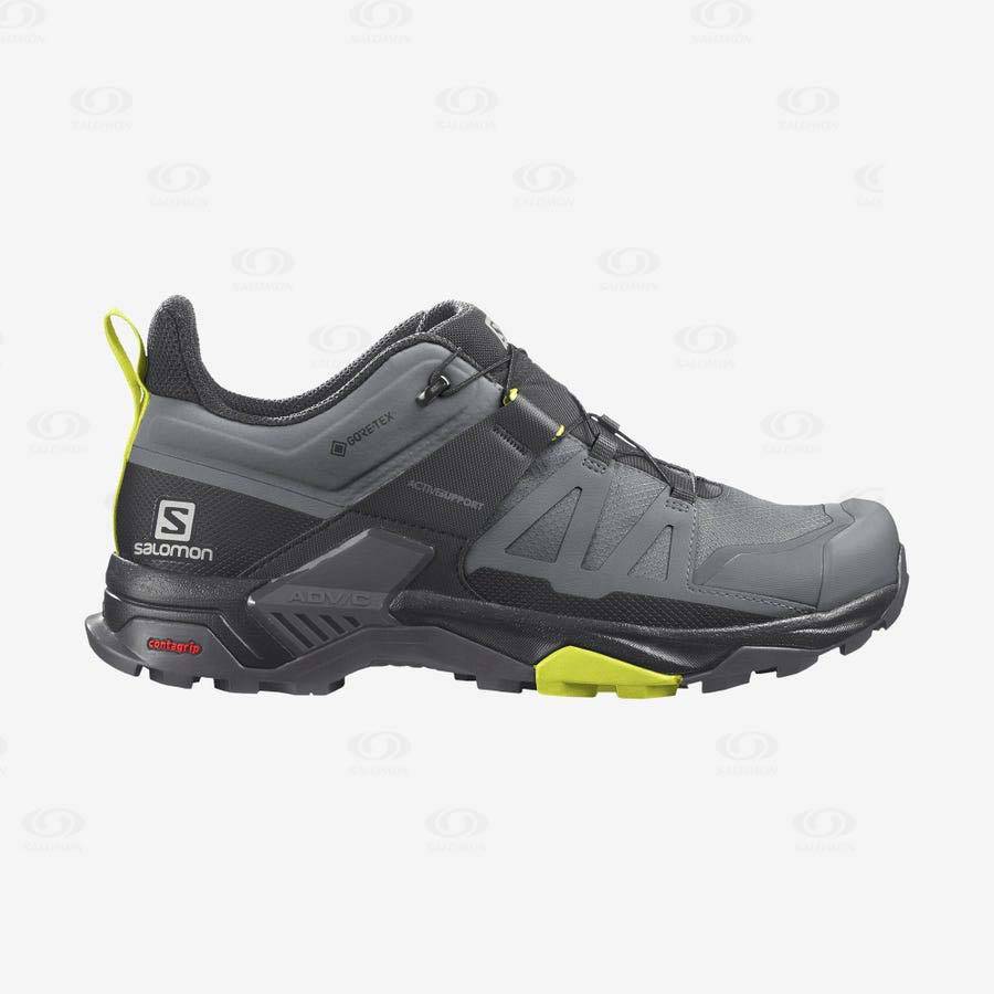 Salomon X ULTRA 4 GORE-TEX Vattentäta Skor Herr Silver | SE-M1097