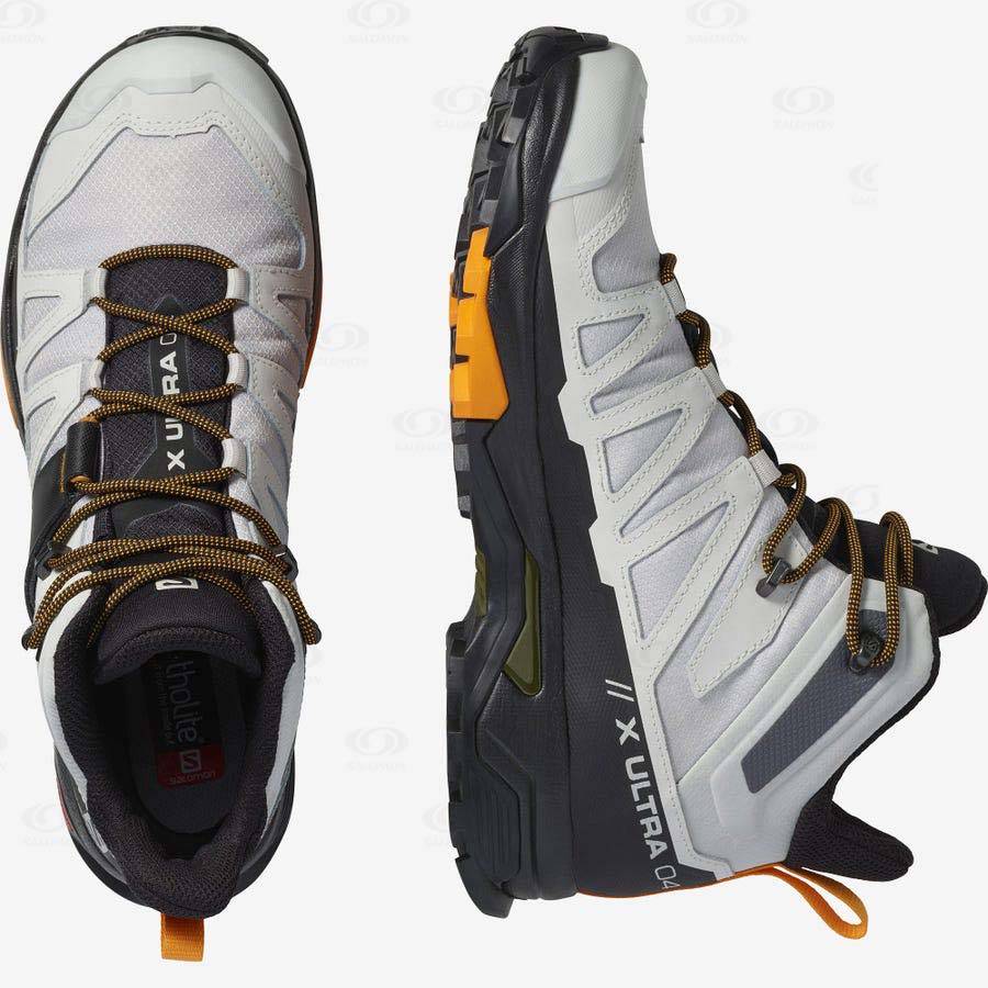 Salomon X ULTRA 4 MID GORE-TEX Vandringskängor Herr Vita Svarta | SE-L2369