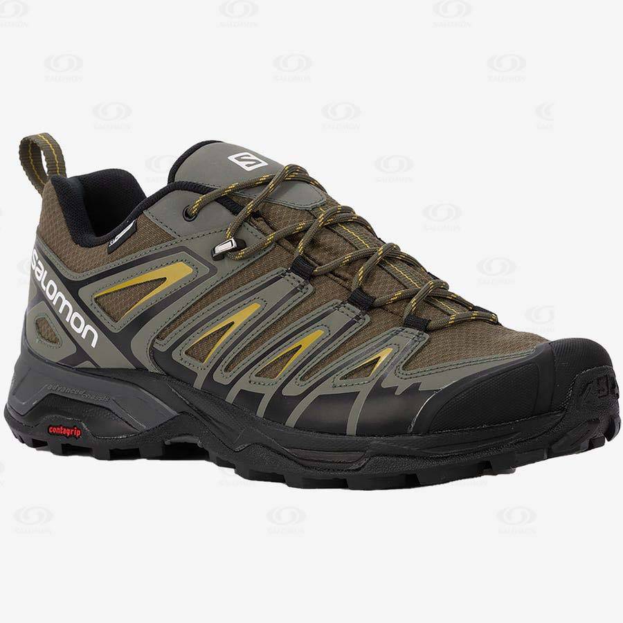 Salomon X ULTRA PIONEER CLIMASALOMON™ Vattentäta Skor Herr Olivgröna Svarta | SE-A2186