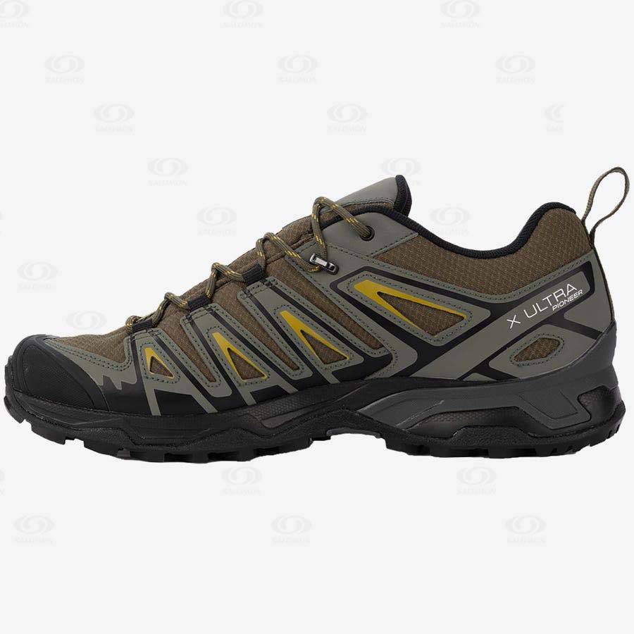 Salomon X ULTRA PIONEER CLIMASALOMON™ Vattentäta Skor Herr Olivgröna Svarta | SE-A2186