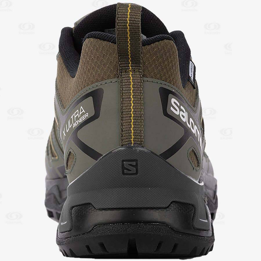 Salomon X ULTRA PIONEER CLIMASALOMON™ Vattentäta Skor Herr Olivgröna Svarta | SE-A2186