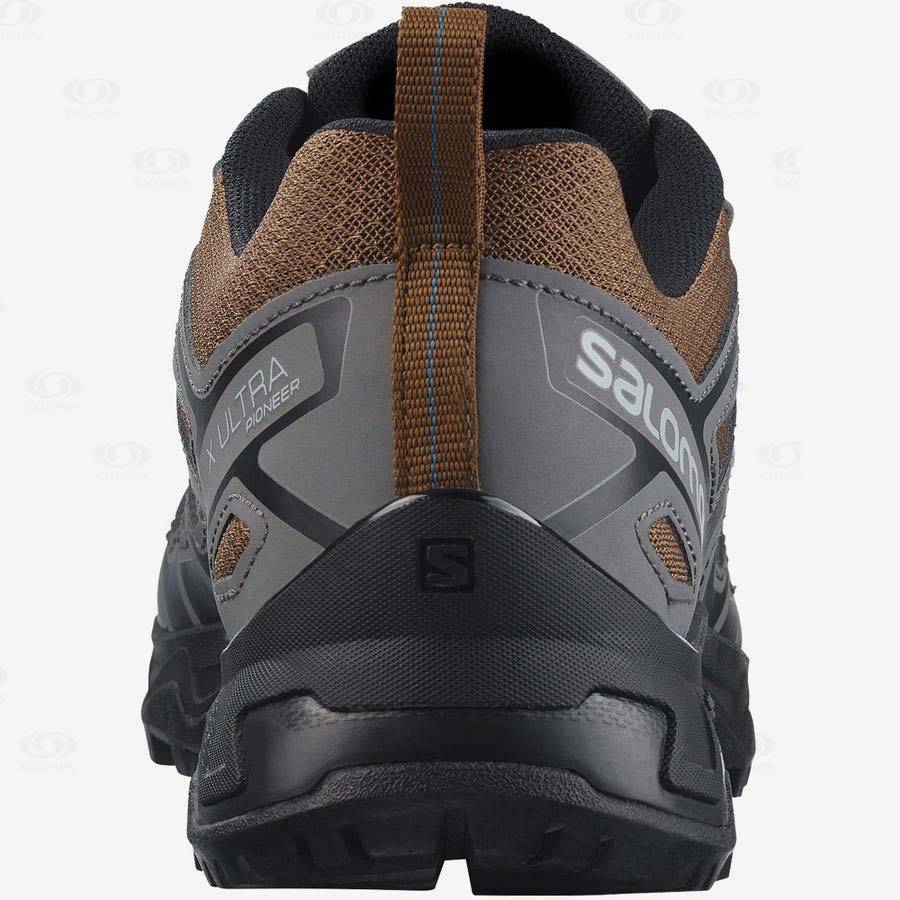 Salomon X ULTRA PIONEER Vandringsskor Herr Grå Bruna | SE-M2602