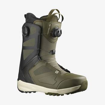 Salomon DIALOGUE DUAL BOA Pjäxor Herr Olivgröna Svarta | SE-L2600