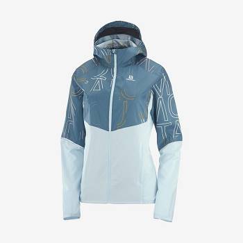 Salomon Jacka AGILE WIND Softshelljacka Dam Gröna | SE-A1563