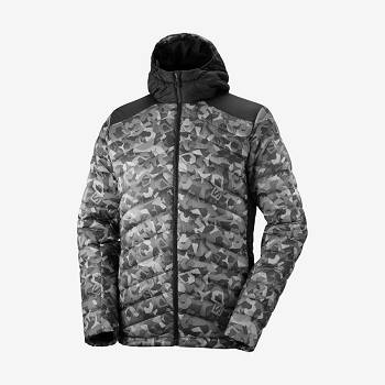 Salomon Jacka ESSENTIAL XWARM DOWN Softshelljacka Herr Vita Svarta | SE-A2291