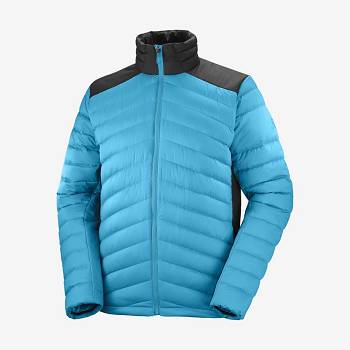 Salomon Jacka ESSENTIAL XWARM DOWN Softshelljacka Herr Blå | SE-L2229