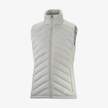 Salomon Jacka ESSENTIAL XWARM DOWN Softshelljacka Dam Silver | SE-O2482