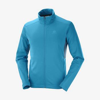 Salomon Jacka GORE TEX INFINIUM™ WINDSTOPPER® Softshelljacka Herr Blå | SE-S2129