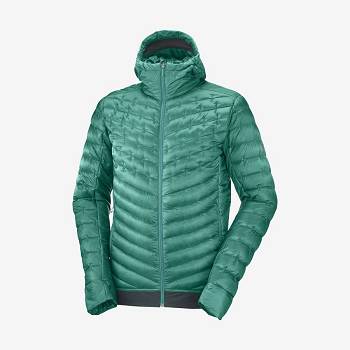 Salomon Jacka OUTLINE DOWN Softshelljacka Herr Gröna | SE-L2278