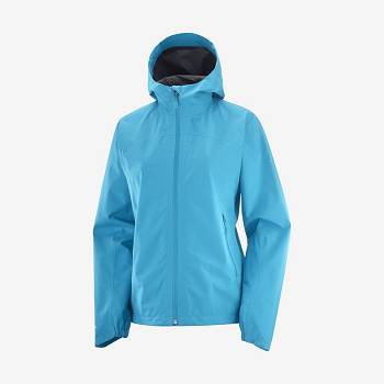 Salomon Jacka OUTLINE GORE-TEX 2.5L Softshelljacka Dam Blå | SE-O1728