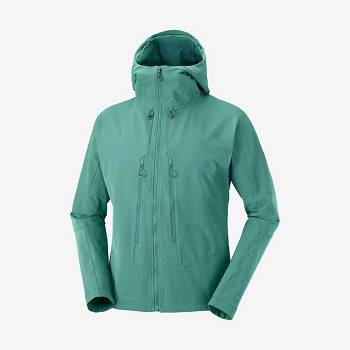 Salomon Jacka OUTPEAK SOFTSHELL Softshelljacka Herr Gröna | SE-N1666