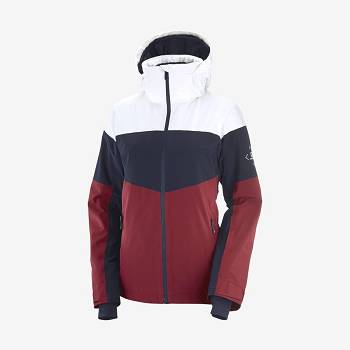 Salomon Jacka SLALOM Softshelljacka Dam Röda | SE-L1011