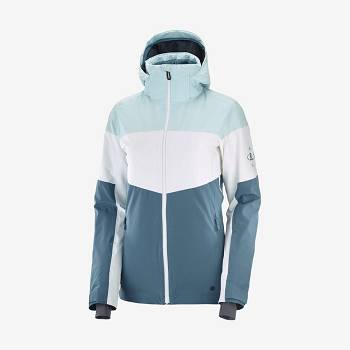 Salomon Jacka SLALOM Softshelljacka Dam Blå | SE-L1690