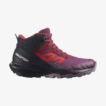 Salomon OUTPULSE MID GORE-TEX Vattentäta Skor Dam Lila | SE-L1487