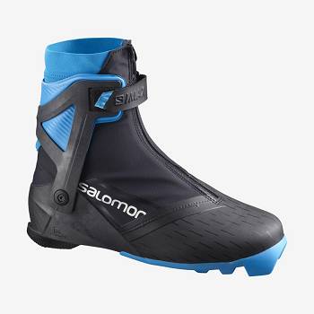 Salomon S/MAX CARBON SKATE MV PROLINK Pjäxor Herr Svarta Blå | SE-L1781