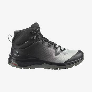 Salomon VAYA MID GORE-TEX Vandringsskor Dam Svarta Vita | SE-O2561