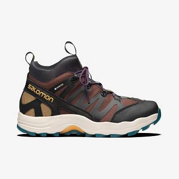 Salomon XA PRO 1 MID GORE-TEX Sneakers Dam Bruna Blå | SE-M1958