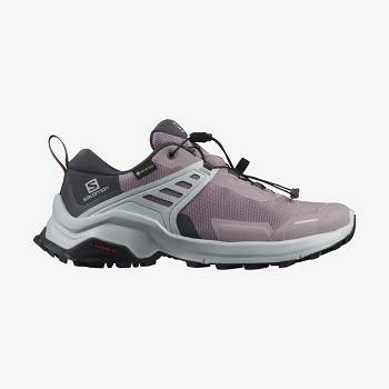 Salomon X RAISE GORE-TEX Vandringsskor Dam Lila | SE-O1308