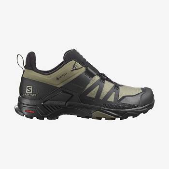 Salomon X ULTRA 4 GORE-TEX Vattentäta Skor Herr Olivgröna Svarta | SE-S1072